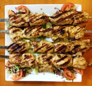 Falafel King Lamb Kabob/ Plate